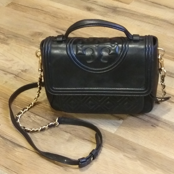 Tory Burch Handbags - Tory Burch Fleming Satchel